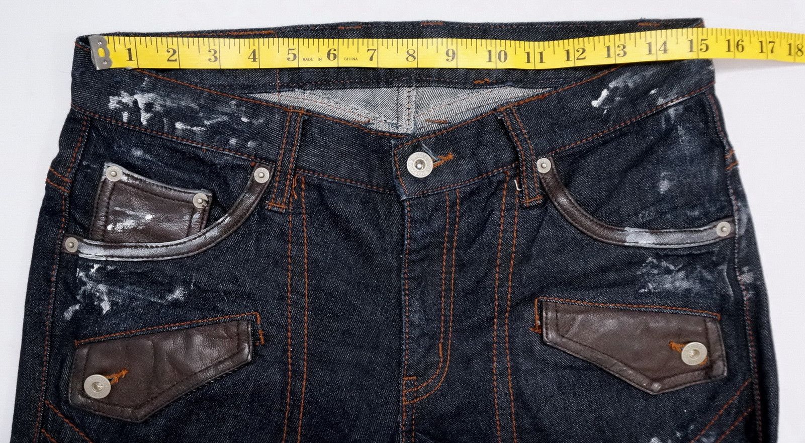 Morgan De Toi Fire! Morgan De Toi Homme Painter Low rise Flared Jeans Size US 30 / EU 46 - 12 Thumbnail