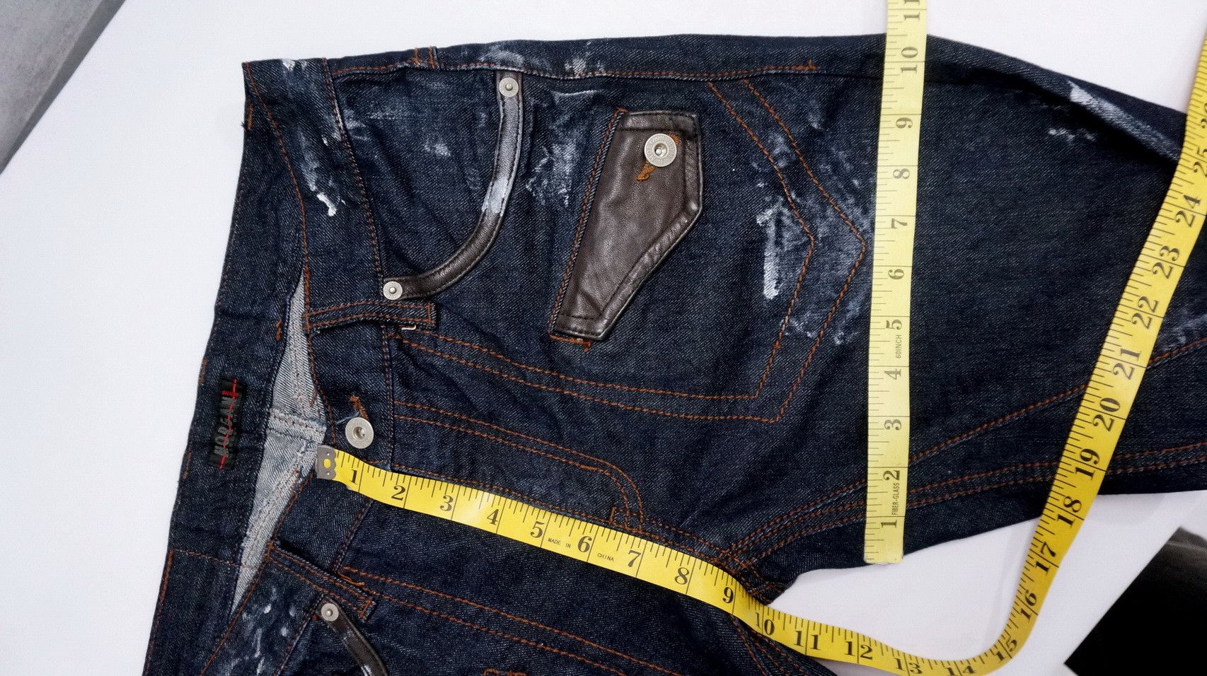 Morgan De Toi Fire! Morgan De Toi Homme Painter Low rise Flared Jeans Size US 30 / EU 46 - 14 Thumbnail