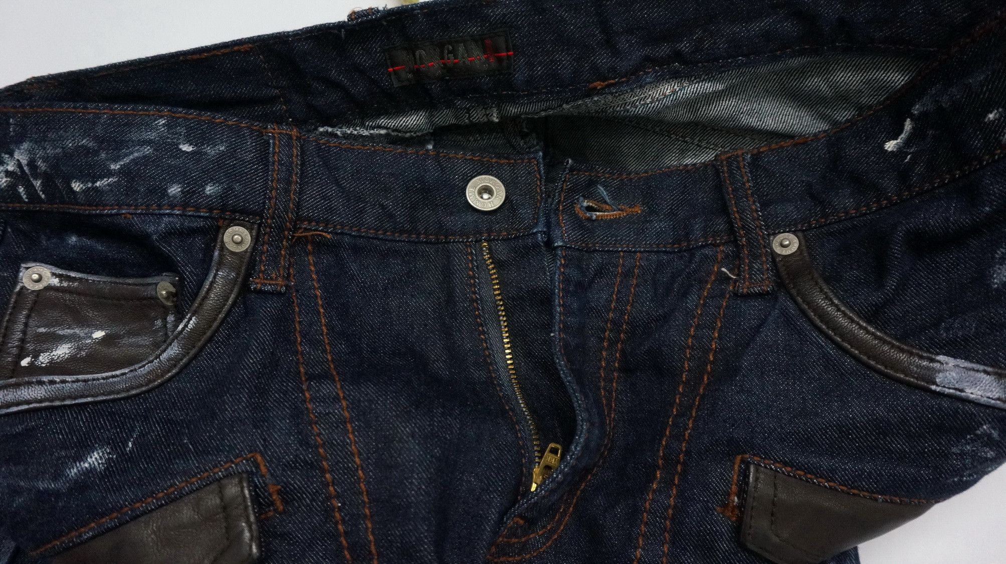 Morgan De Toi Fire! Morgan De Toi Homme Painter Low rise Flared Jeans Size US 30 / EU 46 - 20 Thumbnail