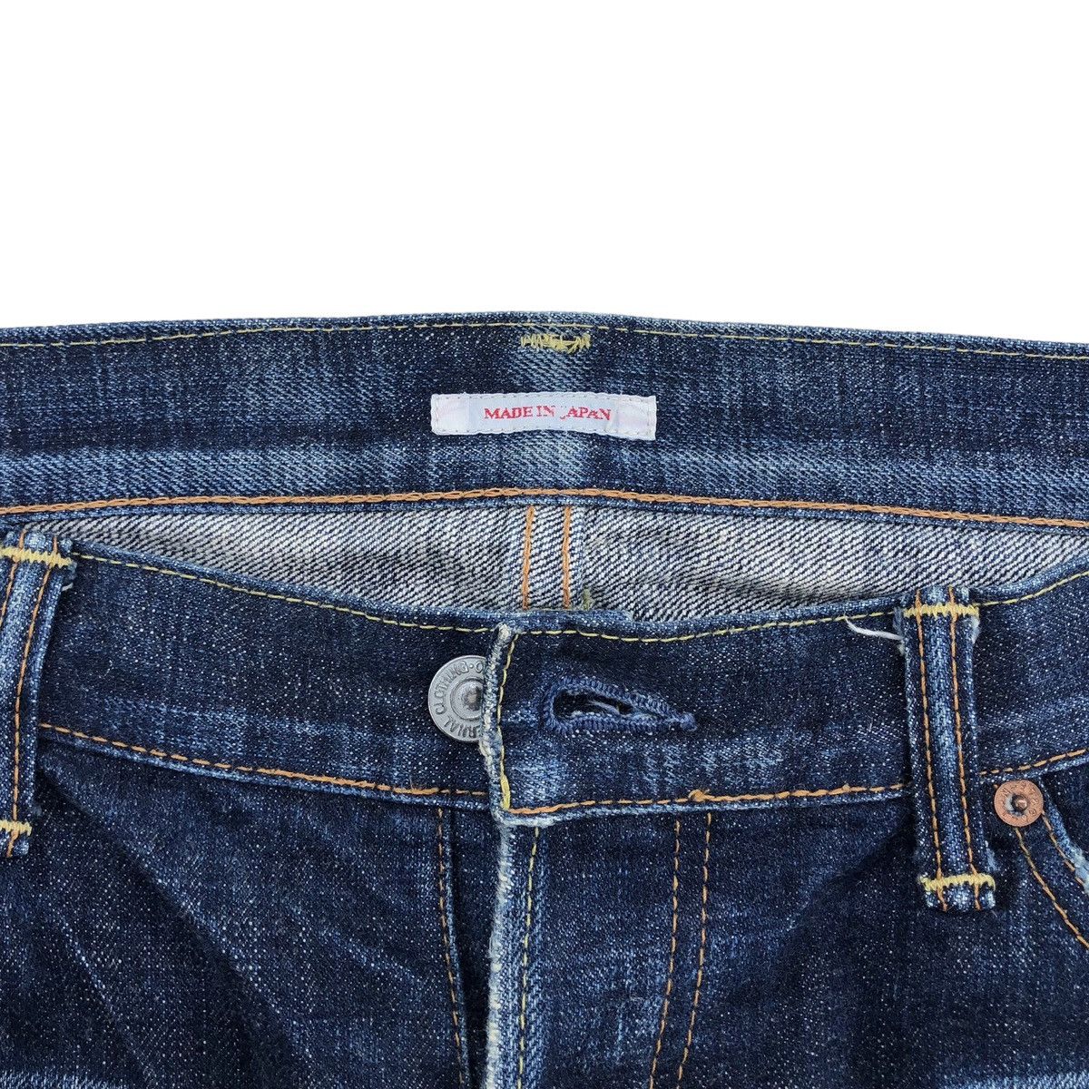 Eternal Japanese Indigo Blue ETERNAL Distressed Denim Pants Size US 36 / EU 52 - 10 Thumbnail