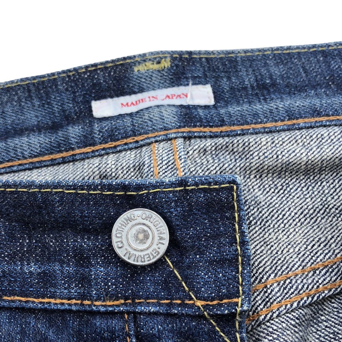 Eternal Japanese Indigo Blue ETERNAL Distressed Denim Pants Size US 36 / EU 52 - 11 Thumbnail