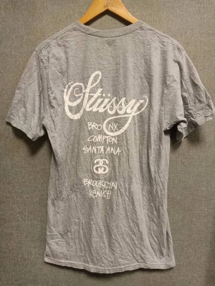 Stussy t shirt stussy world tour Size US M / EU 48-50 / 2 - 2 Thumbnail