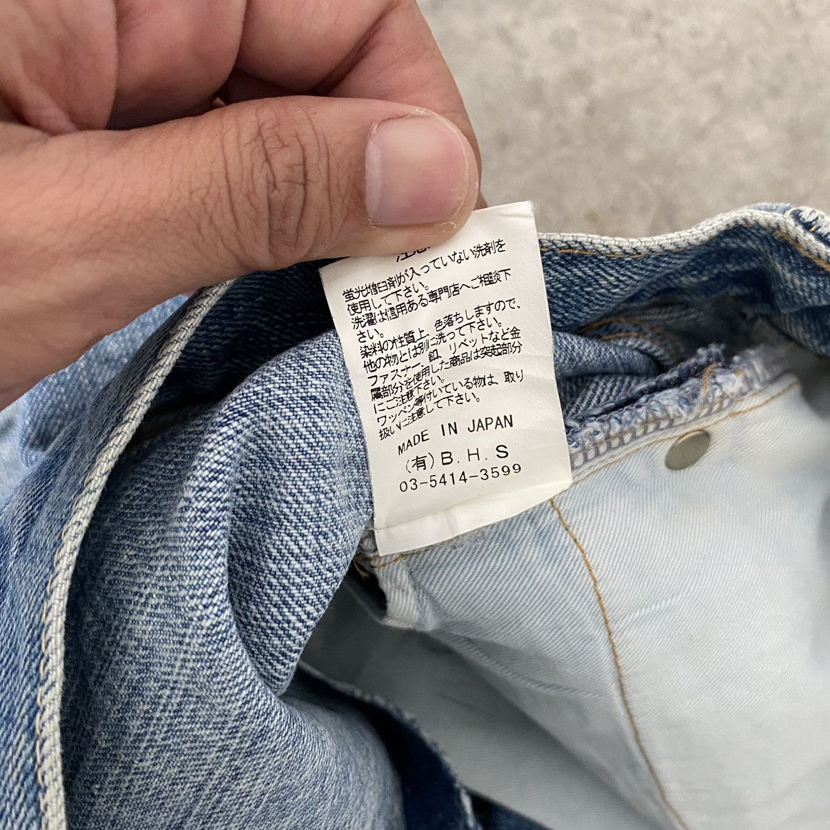Japanese Brand Rats Made In Japan Distressed Selvedge Jeans Size US 36 / EU 52 - 22 Thumbnail