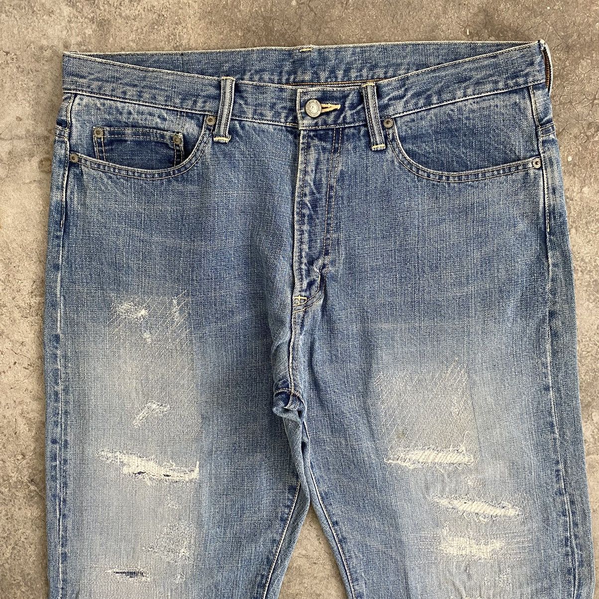 Japanese Brand Rats Made In Japan Distressed Selvedge Jeans Size US 36 / EU 52 - 6 Thumbnail