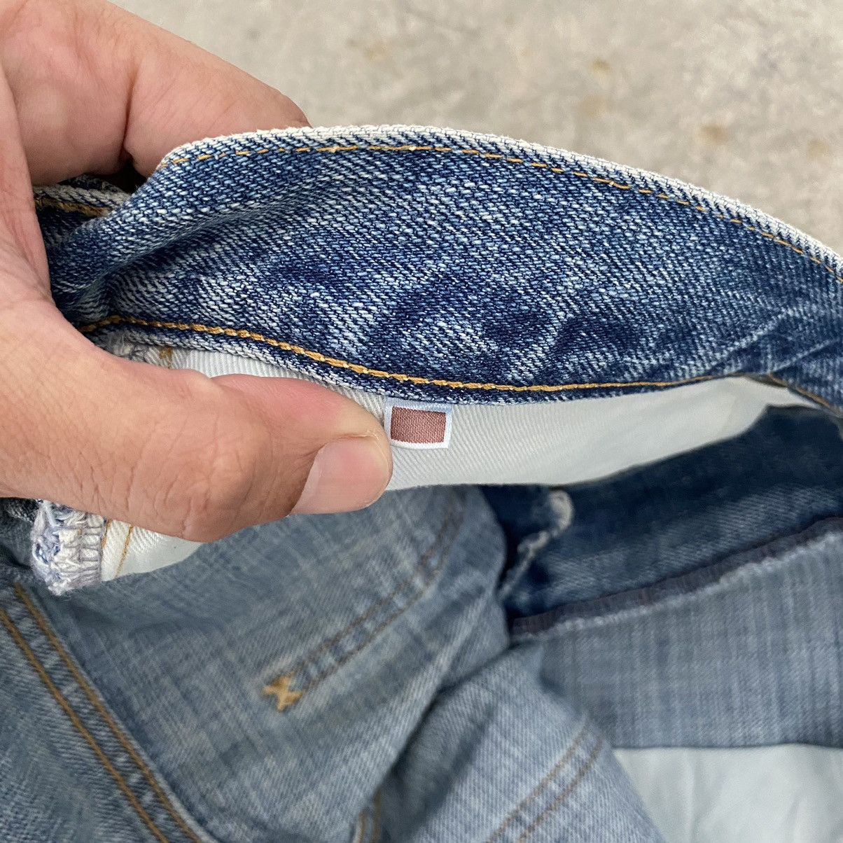 Japanese Brand Rats Made In Japan Distressed Selvedge Jeans Size US 36 / EU 52 - 18 Thumbnail
