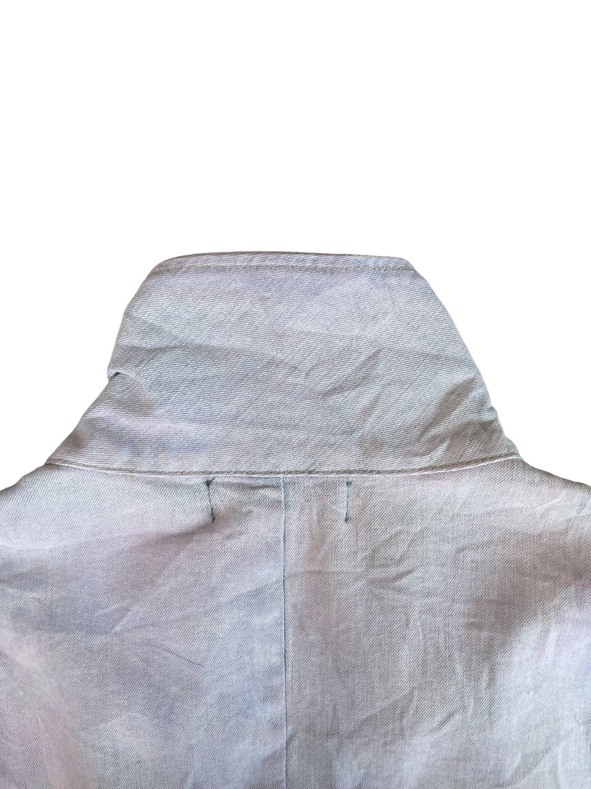 Karl Lagerfeld Lagerfeld Gallery By Diesel Purple/Blue Dyed Denim Jacket Size S / US 4 / IT 40 - 11 Thumbnail