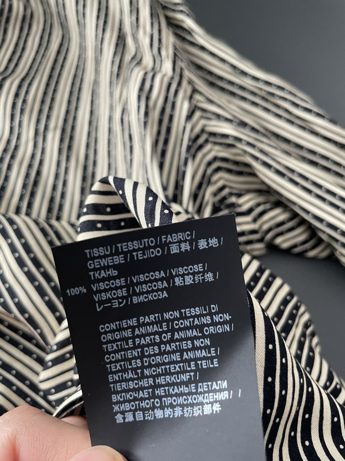Saint Laurent Paris × Yves Saint Laurent Brand New Super Runway Limited Edition Chemise Viscose Shirt Size US M / EU 48-50 / 2 - 7 Thumbnail