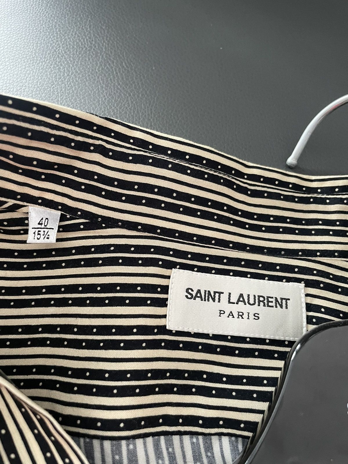 Saint Laurent Paris × Yves Saint Laurent Brand New Super Runway Limited Edition Chemise Viscose Shirt Size US M / EU 48-50 / 2 - 11 Thumbnail
