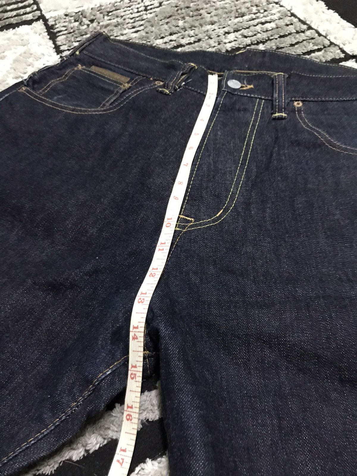 Vintage 🔥🔥Core fighter selvedge rigid denim short pants Size US 32 / EU 48 - 13 Thumbnail