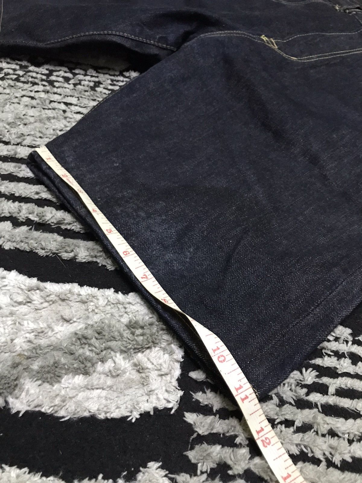 Vintage 🔥🔥Core fighter selvedge rigid denim short pants Size US 32 / EU 48 - 10 Thumbnail
