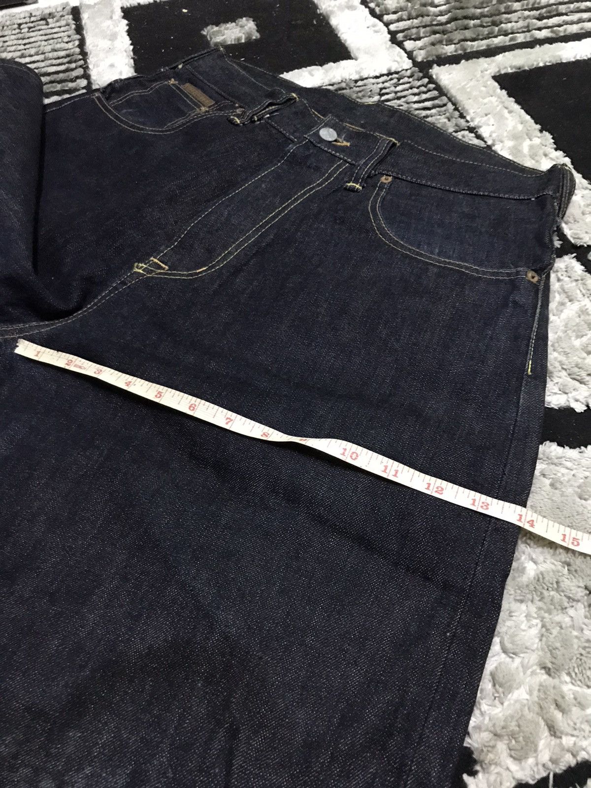 Vintage 🔥🔥Core fighter selvedge rigid denim short pants Size US 32 / EU 48 - 12 Thumbnail