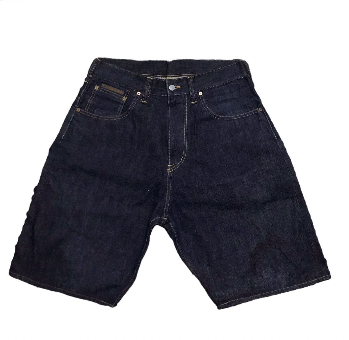 Vintage 🔥🔥Core fighter selvedge rigid denim short pants Size US 32 / EU 48 - 3 Thumbnail