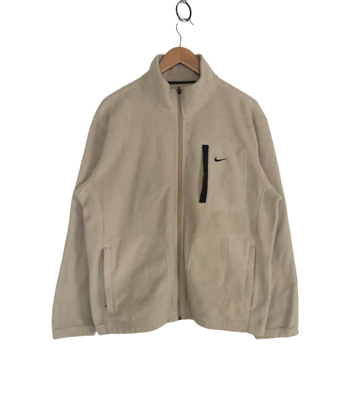 Nike × Vintage 🔥Nike Golf Zipper Fleece Jacket Size US M / EU 48-50 / 2 - 1 Thumbnail