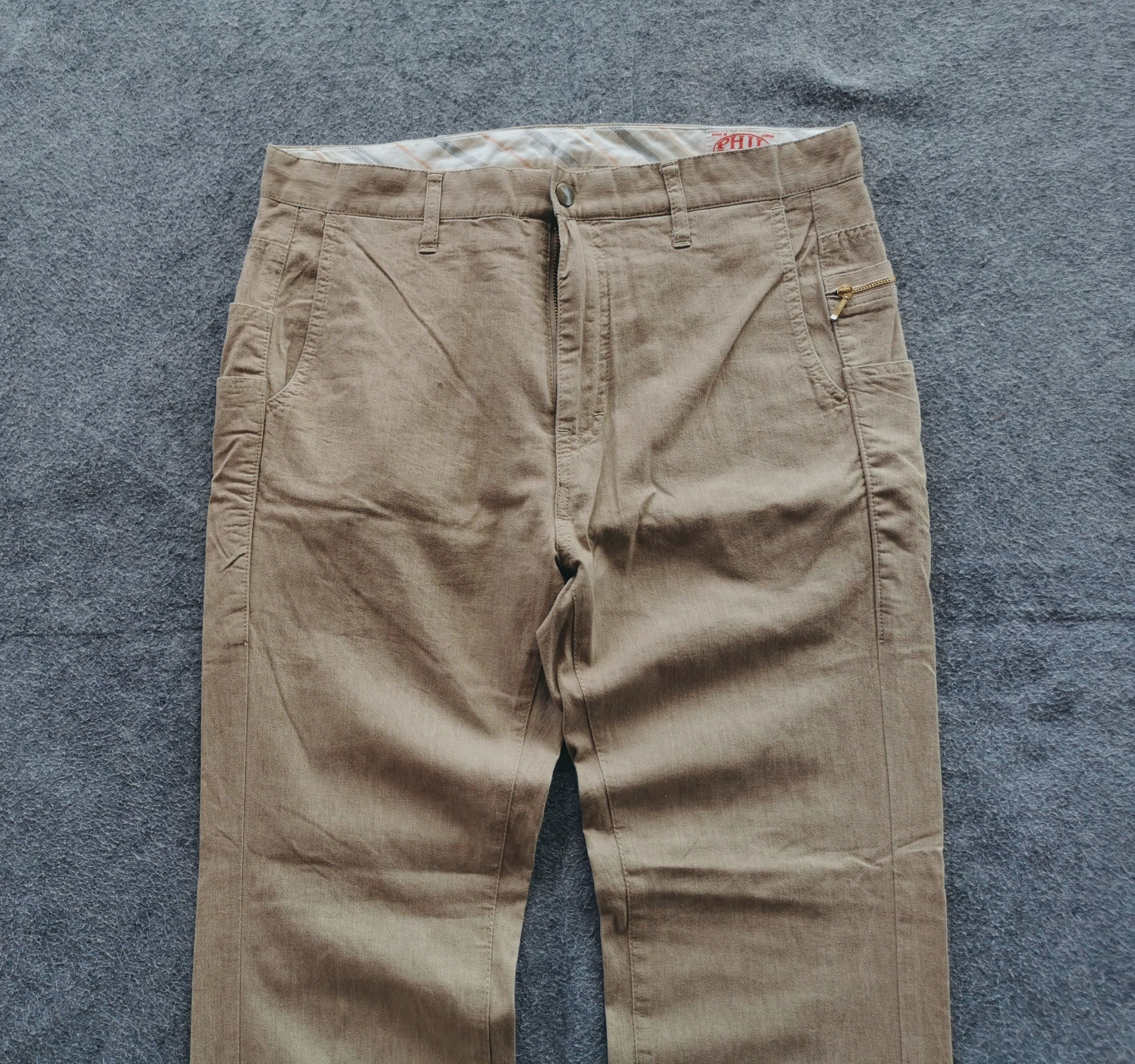 Japanese Brand Oatmeal Phil Smart Japan Pants Size US 33 - 2 Thumbnail