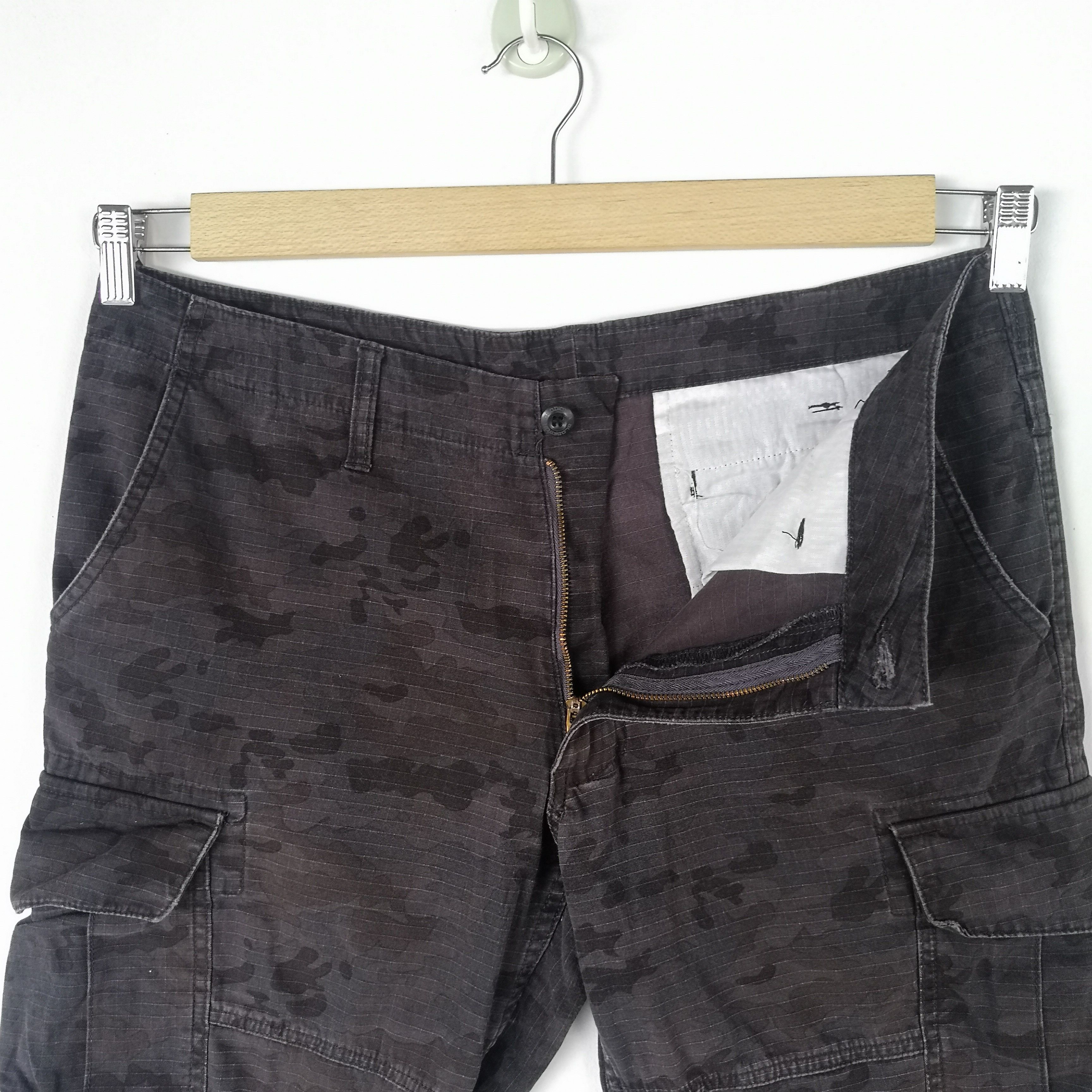 Japanese Brand × Vintage Japanese Cargo Pants Multi Pocket Camouflage Trousers Size US 36 / EU 52 - 5 Thumbnail