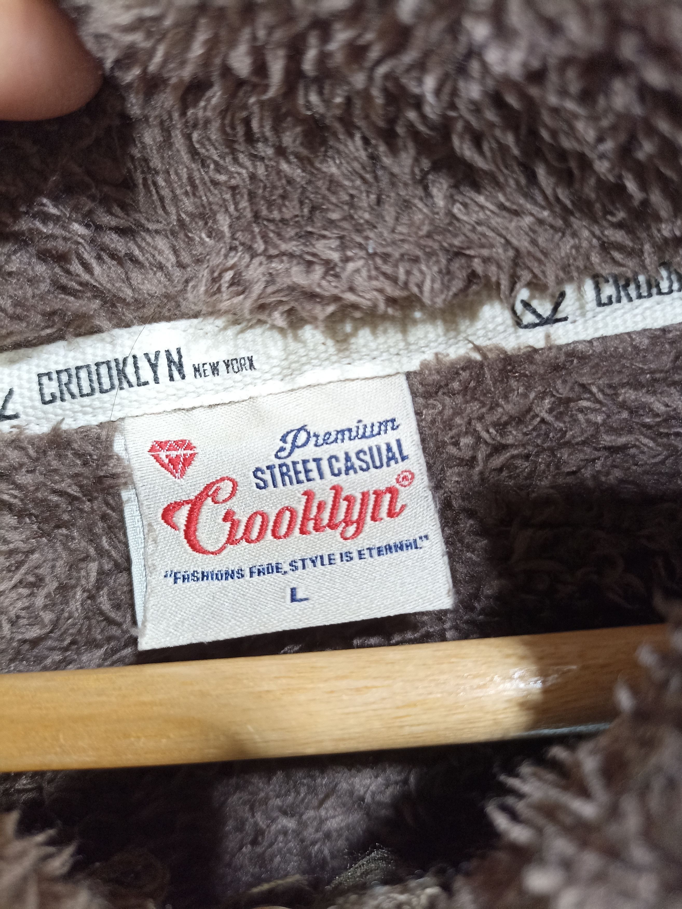 Japanese Brand Crooklyn Fleece Hoodie Size US M / EU 48-50 / 2 - 5 Thumbnail