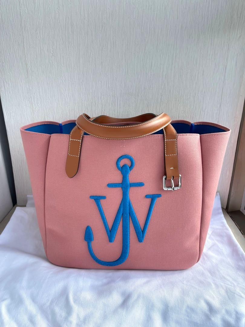 JW Anderson Pink Canvas Belt Tote Bag