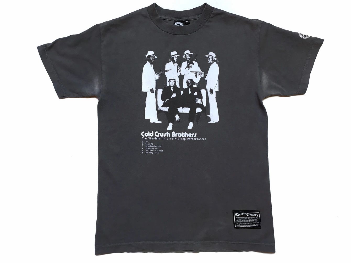 Vintage 90's The Cold Crush Brothers Band t-shirt Size US M / EU 48-50 / 2 - 2 Thumbnail