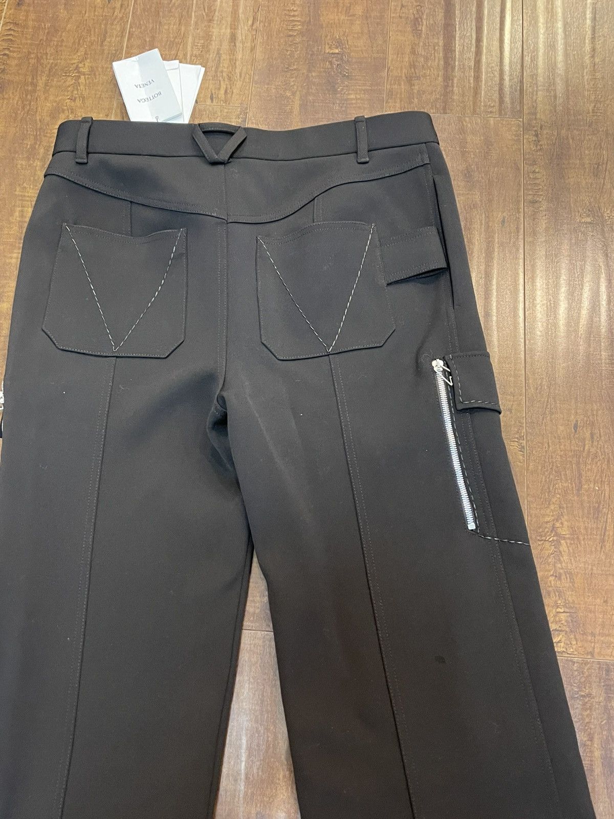 Bottega Veneta Bottega Veneta Double Cavalry Wool Trousers size 50 Size US 34 / EU 50 - 14 Thumbnail