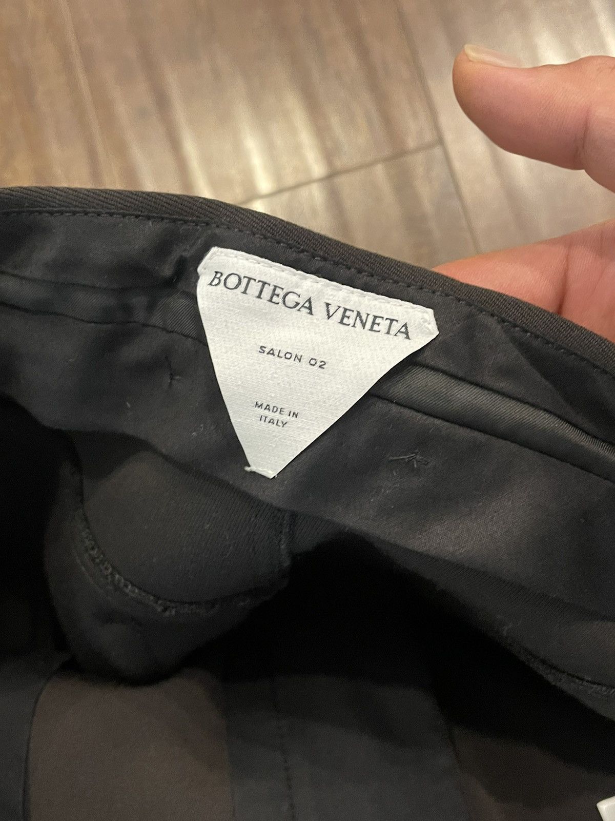Bottega Veneta Bottega Veneta Double Cavalry Wool Trousers size 50 Size US 34 / EU 50 - 4 Thumbnail
