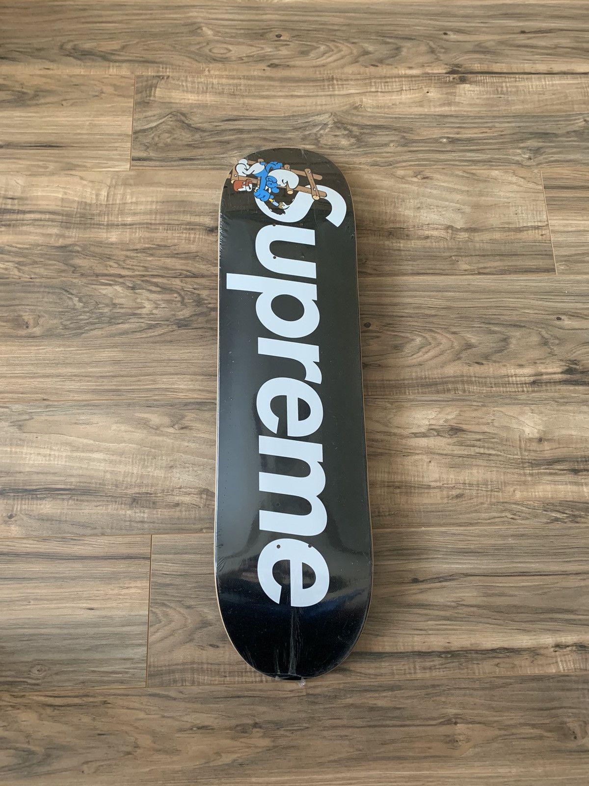 Supreme Supreme Smurfs Skateboard | Grailed