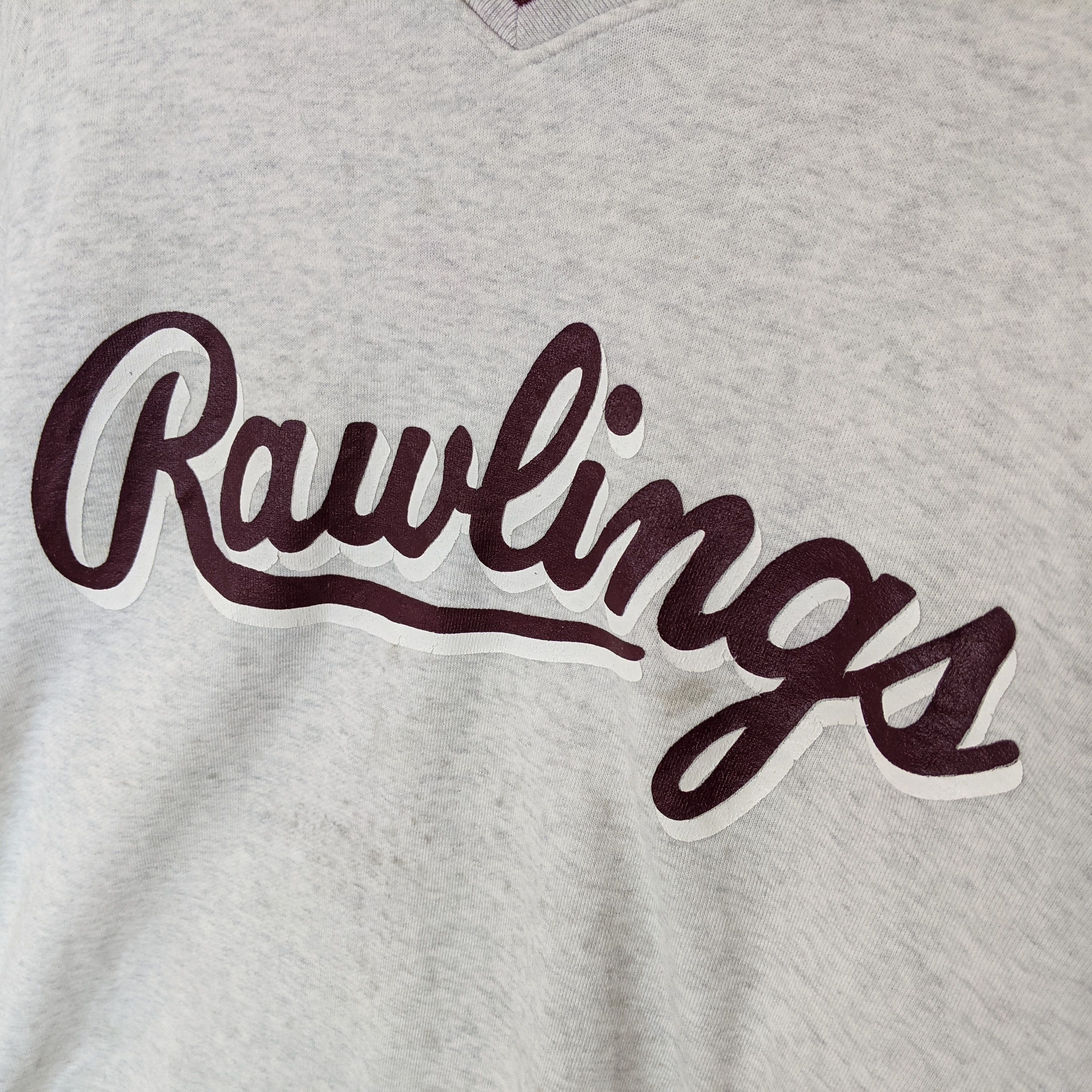 Japanese Brand ROWLING Big Spell Out Logo Hip Hop Rap Jumper Sweatshirt Size US L / EU 52-54 / 3 - 5 Thumbnail