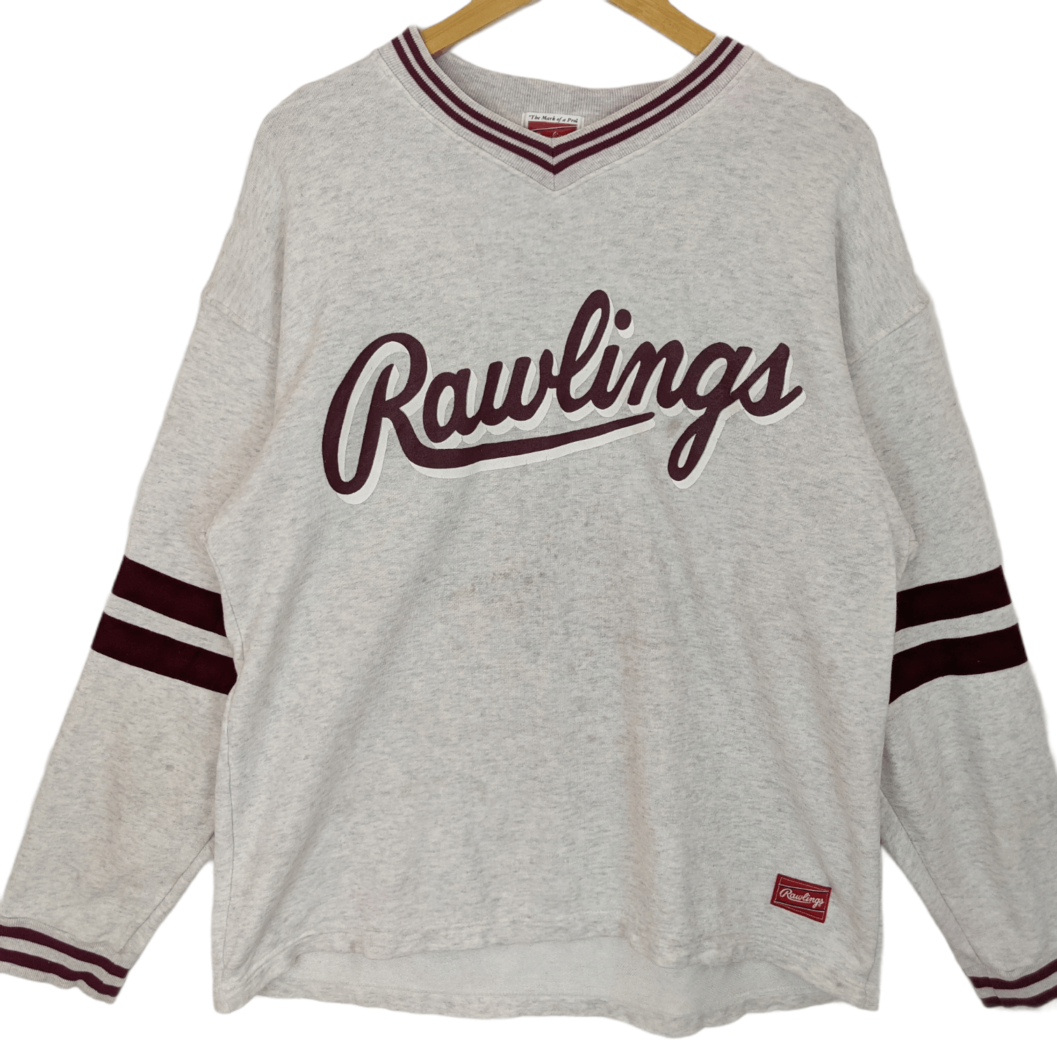Japanese Brand ROWLING Big Spell Out Logo Hip Hop Rap Jumper Sweatshirt Size US L / EU 52-54 / 3 - 2 Thumbnail