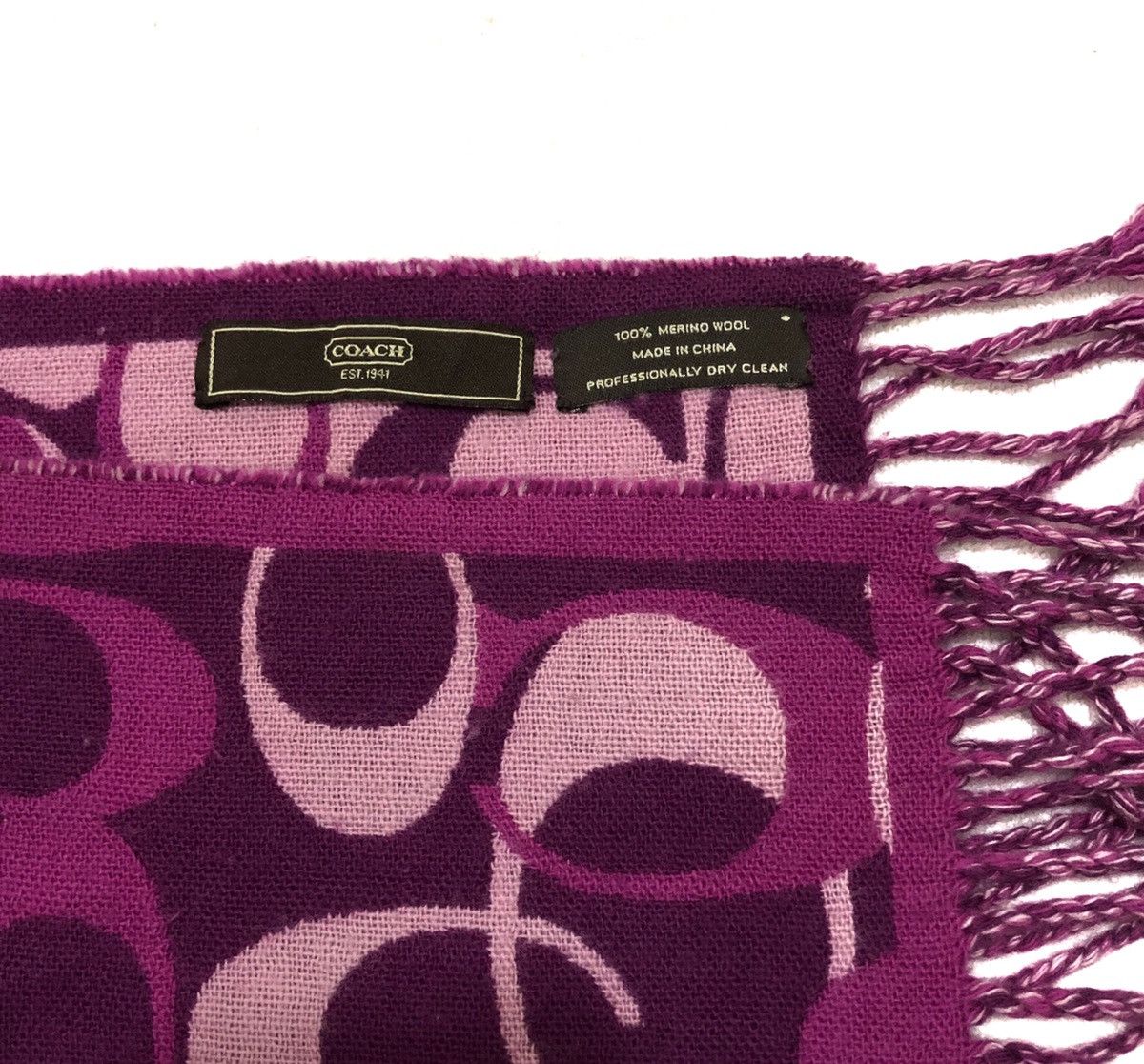 Coach COACH scarves muffler monogram Size ONE SIZE - 3 Thumbnail