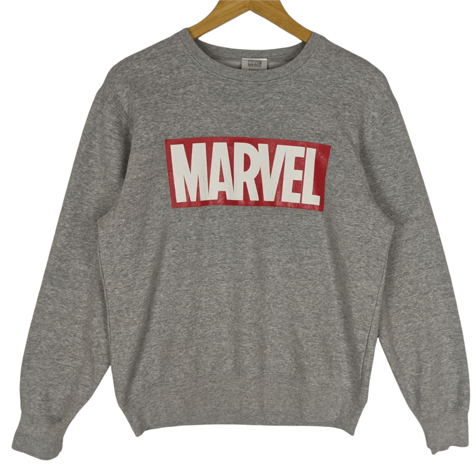 Marvel Comics MARVEL Box Logo Jumper Sweatshirt Size US M / EU 48-50 / 2 - 2 Thumbnail