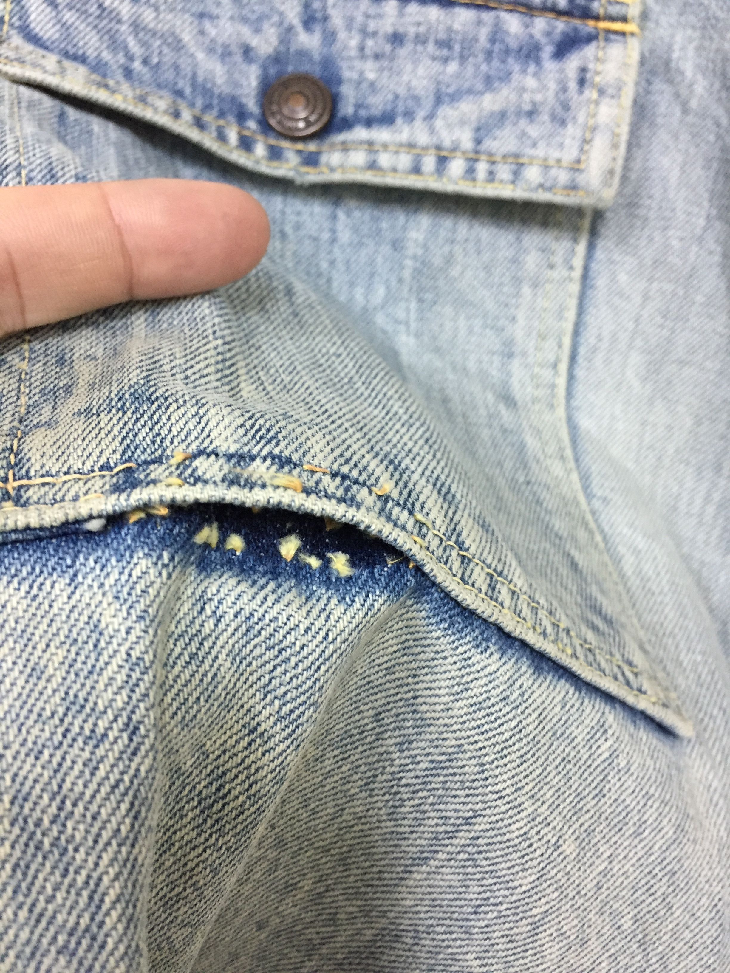 Kapital KAPITAL selvedge special Hand Made Bush Pants denim Size US 30 / EU 46 - 13 Thumbnail