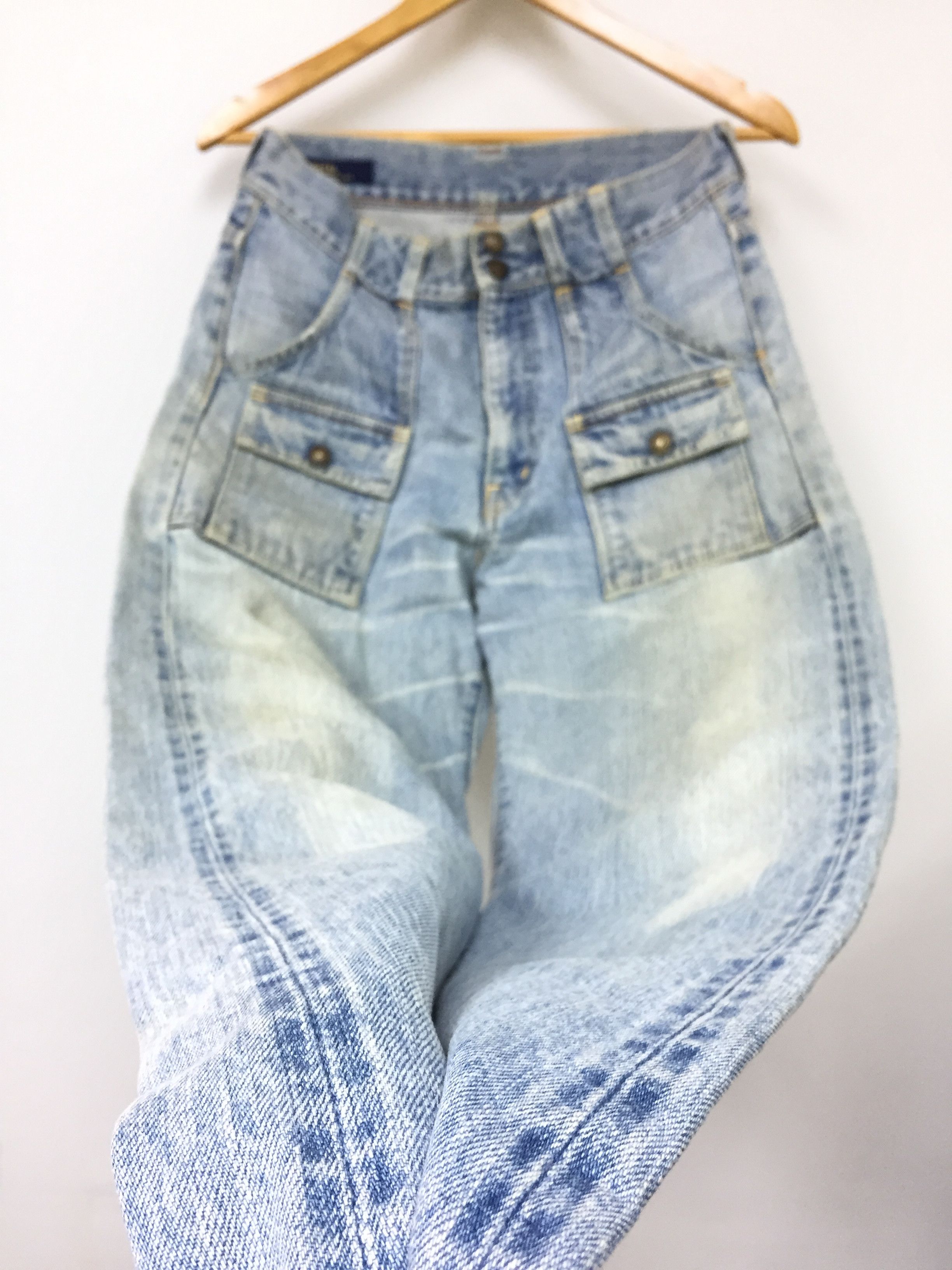 Kapital KAPITAL selvedge special Hand Made Bush Pants denim Size US 30 / EU 46 - 6 Thumbnail