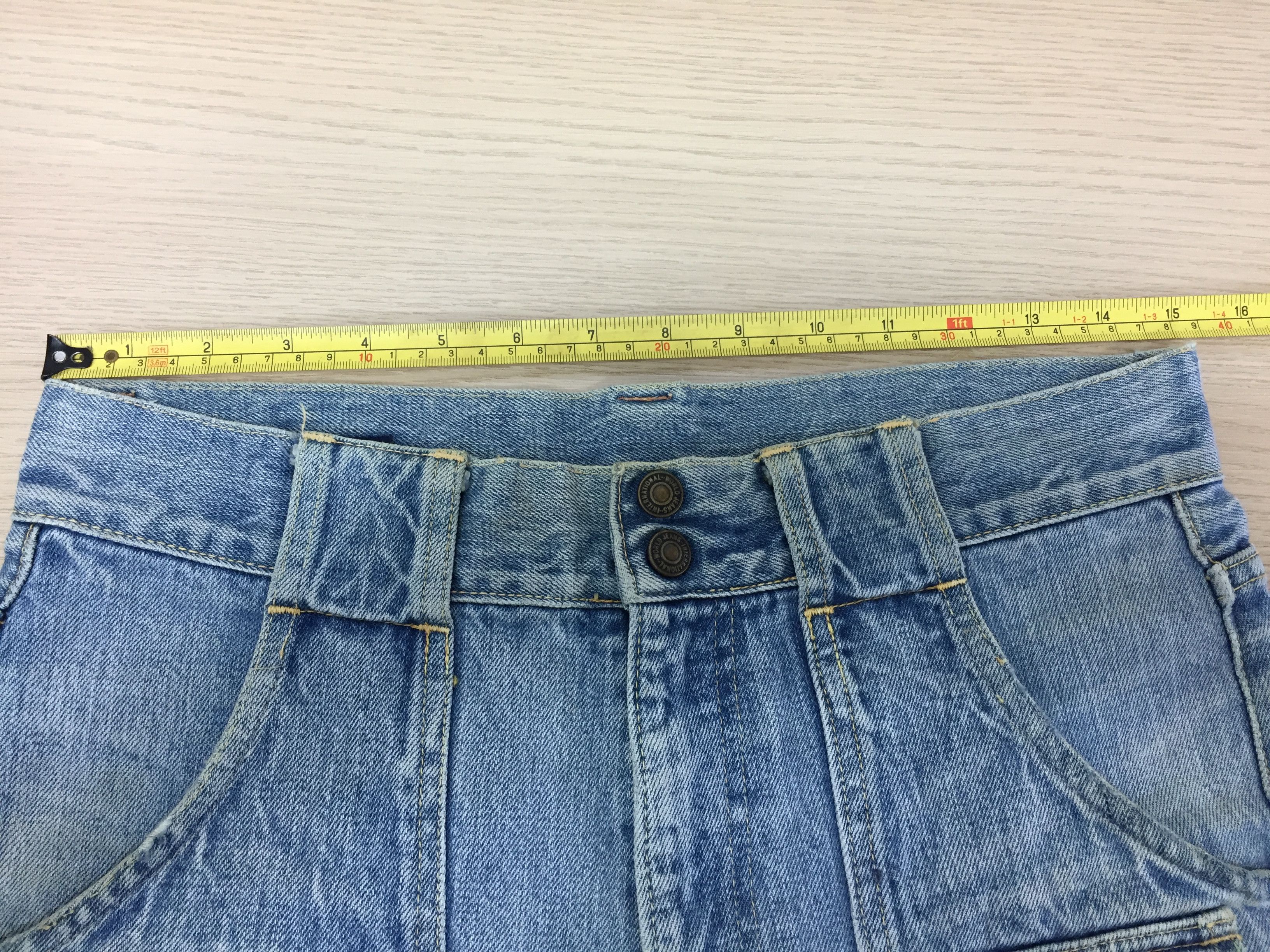 Kapital KAPITAL selvedge special Hand Made Bush Pants denim Size US 30 / EU 46 - 17 Thumbnail