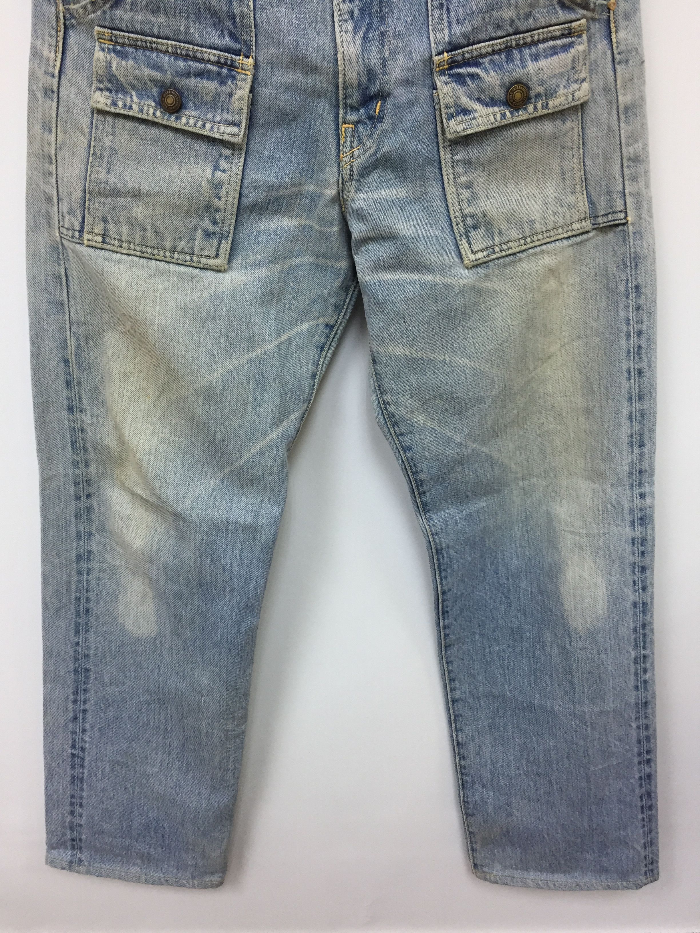 Kapital KAPITAL selvedge special Hand Made Bush Pants denim Size US 30 / EU 46 - 4 Thumbnail