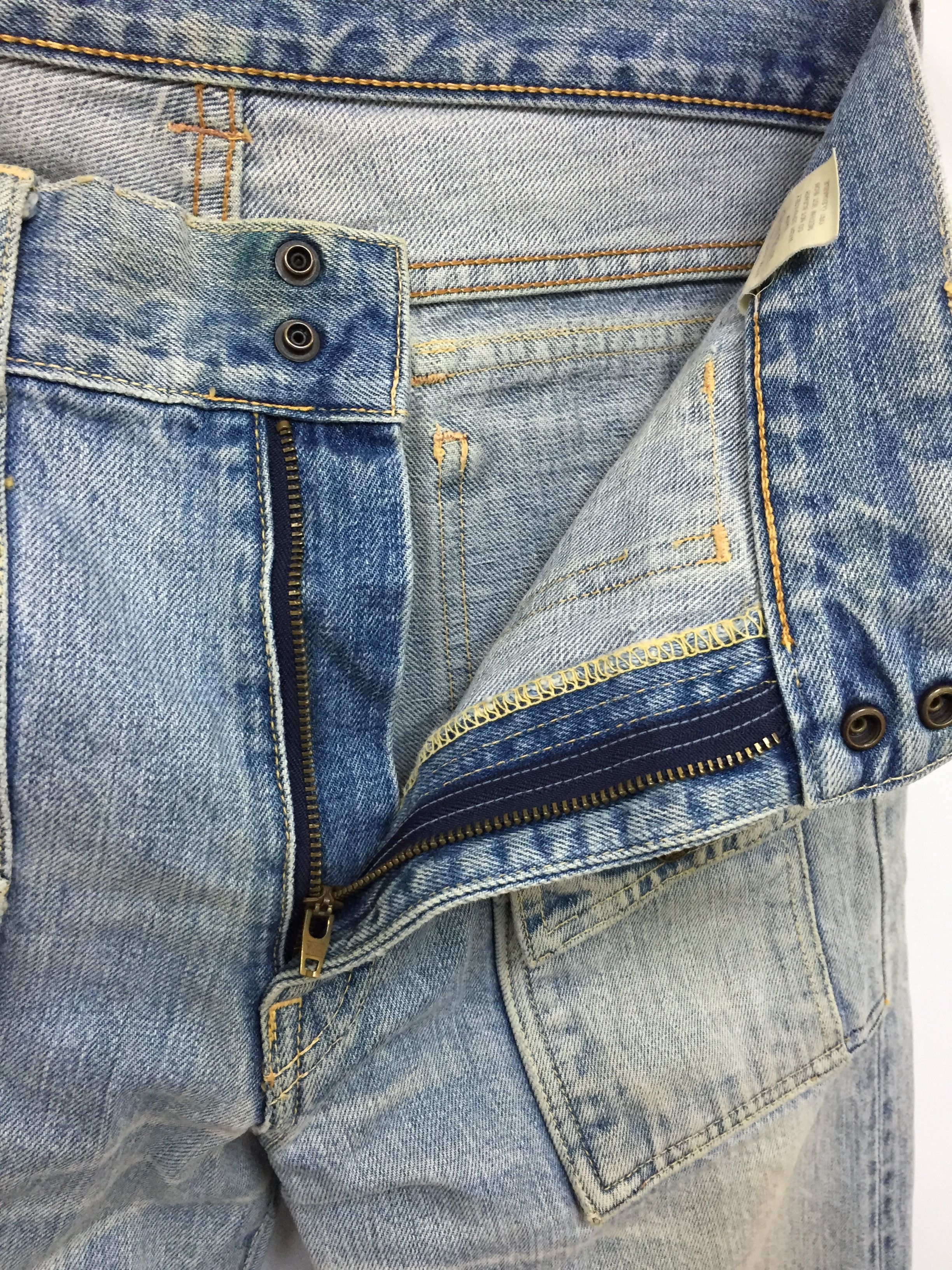 Kapital KAPITAL selvedge special Hand Made Bush Pants denim Size US 30 / EU 46 - 10 Thumbnail