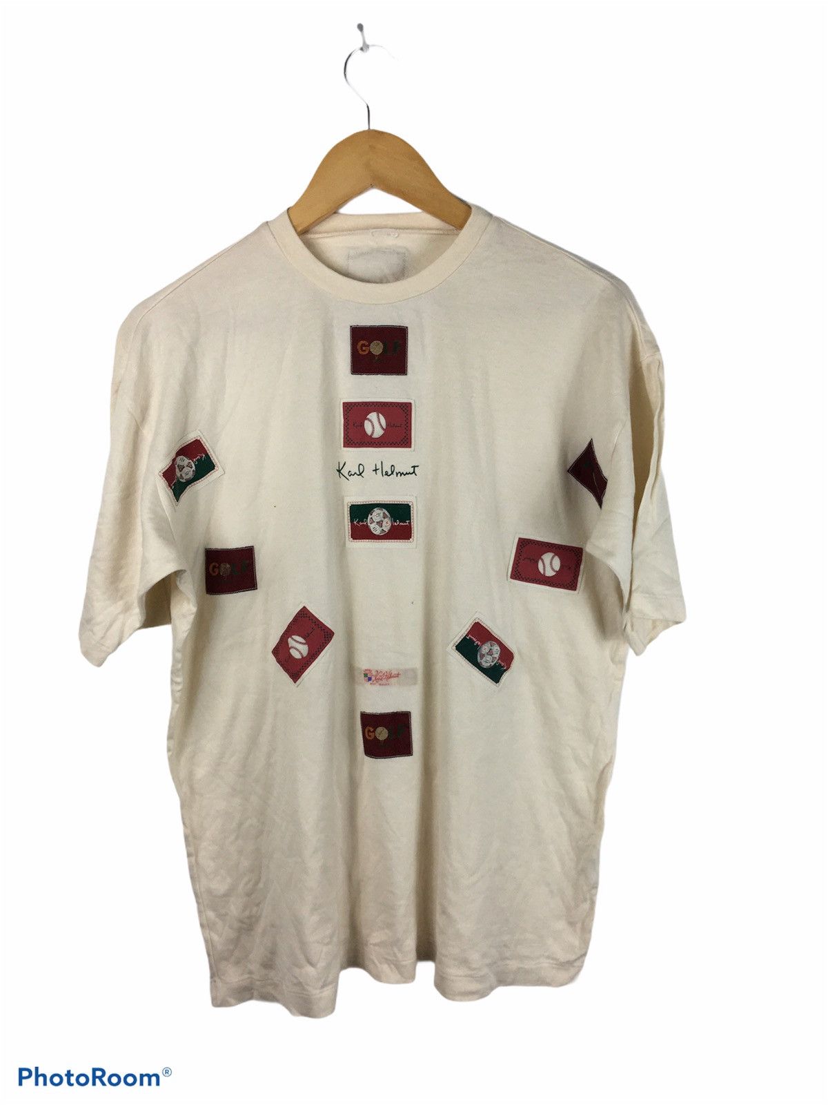 Japanese Brand × Karl Helmut Japanese Brand X Karl Helmut Patch shirt Size US L / EU 52-54 / 3 - 1 Thumbnail
