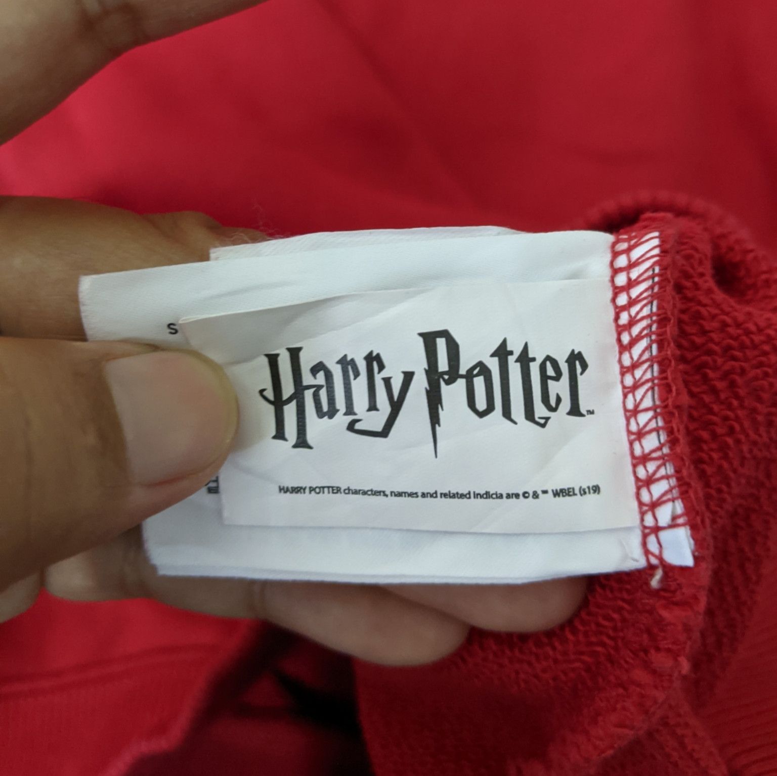 Disney HARRY PORTER Wingardium Leviosa Spell Out Jumper Sweatshirt Size US XL / EU 56 / 4 - 9 Thumbnail