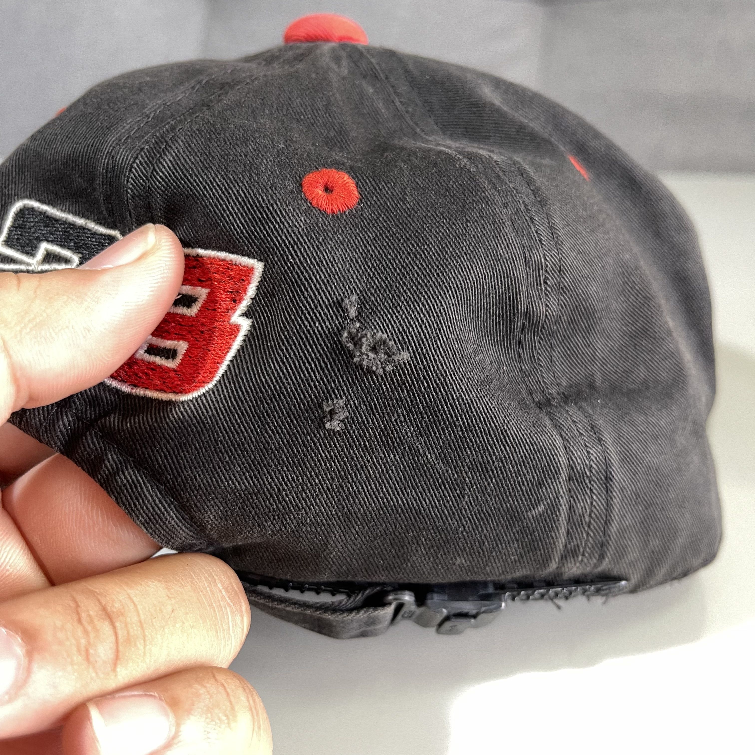 Jordan Brand × Nike × Vintage Nike Air Jordan Vintage Cap Hat 90’s RERA Size ONE SIZE - 8 Thumbnail