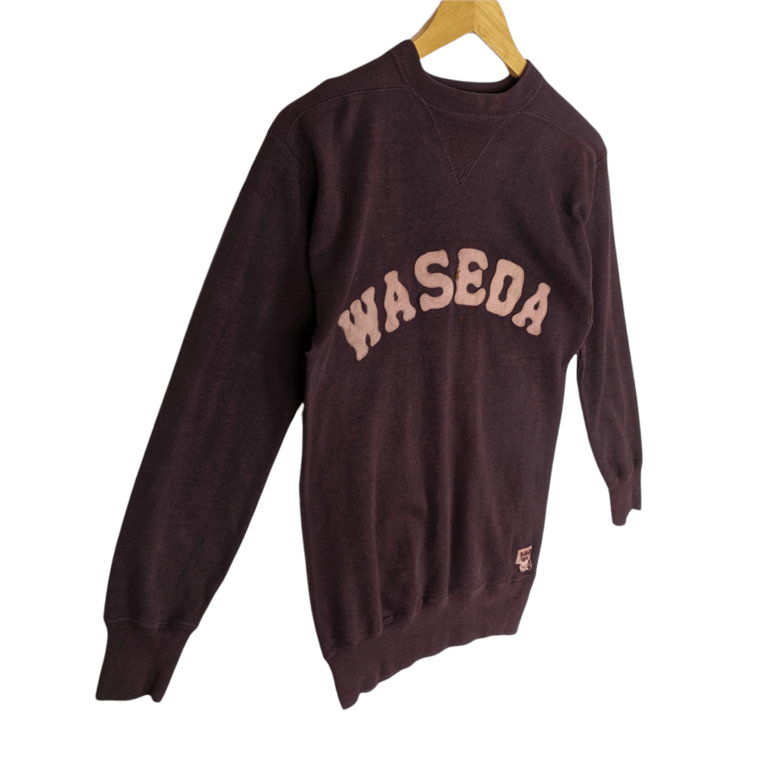 Japanese Brand 70's WASEDA University Nagata Baseball Jumper Sweatshirt Size US XXS / EU 40 - 3 Thumbnail