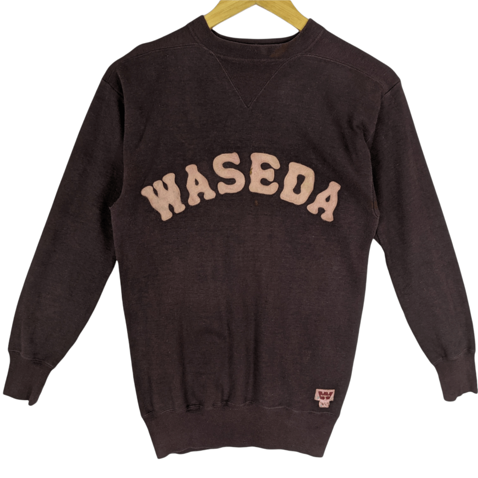Japanese Brand 70's WASEDA University Nagata Baseball Jumper Sweatshirt Size US XXS / EU 40 - 2 Thumbnail