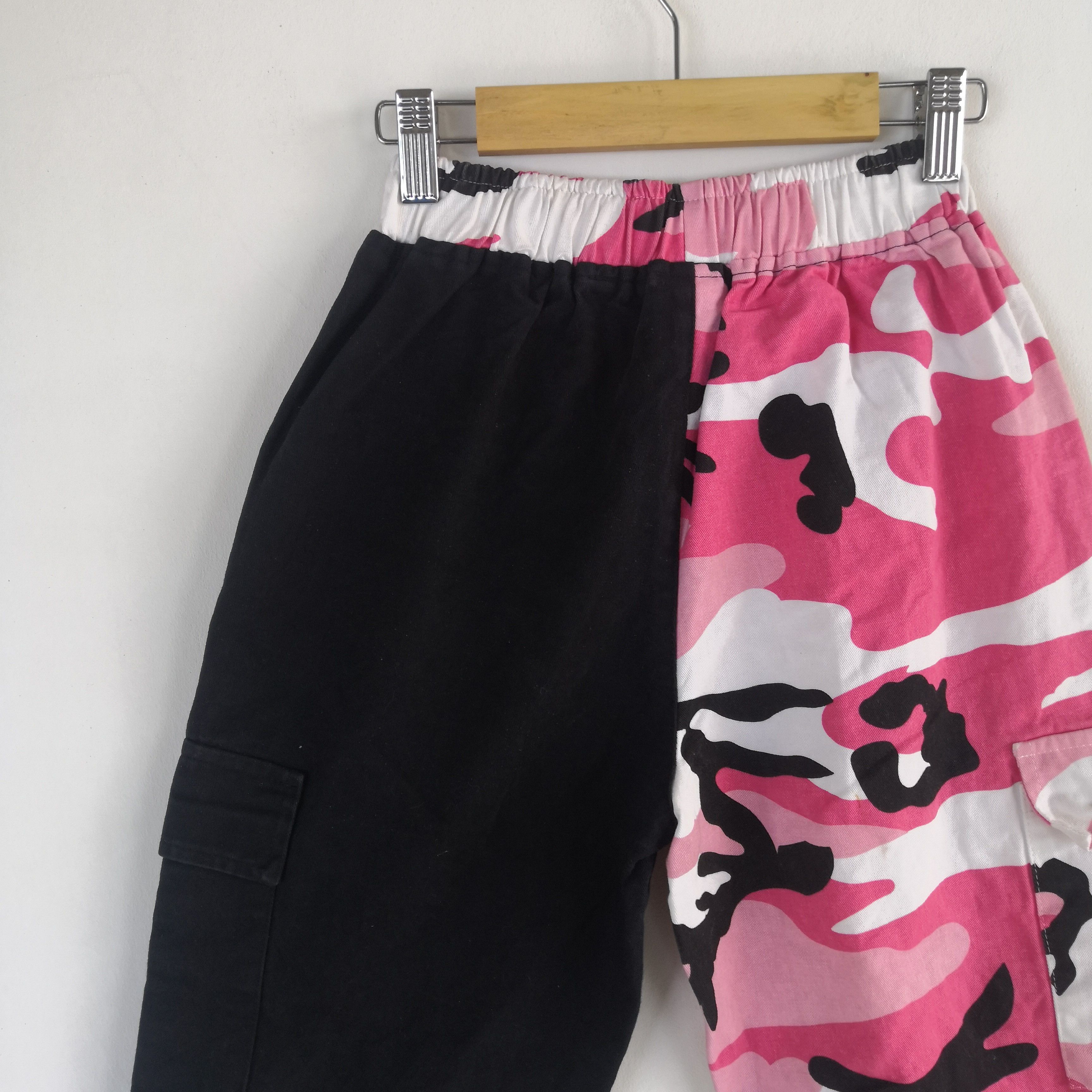 Japanese Brand × Vintage Japanese Cargo Pants Multi Pocket Bondage Camouflage Size 22" - 6 Thumbnail