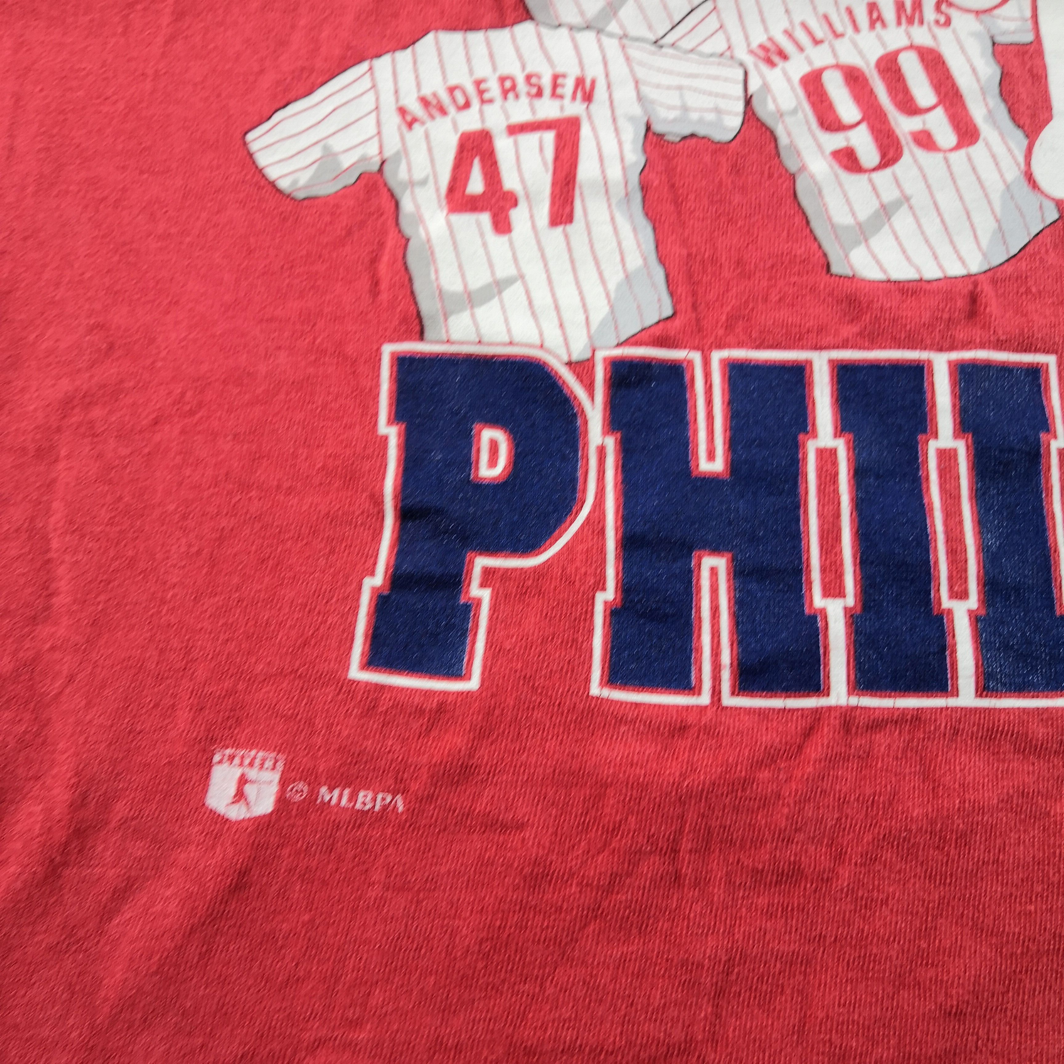 MLB Vintage Wild Bunch Phillies T Shirt MLB MLBPA Tees 56789 Size US L / EU 52-54 / 3 - 4 Thumbnail