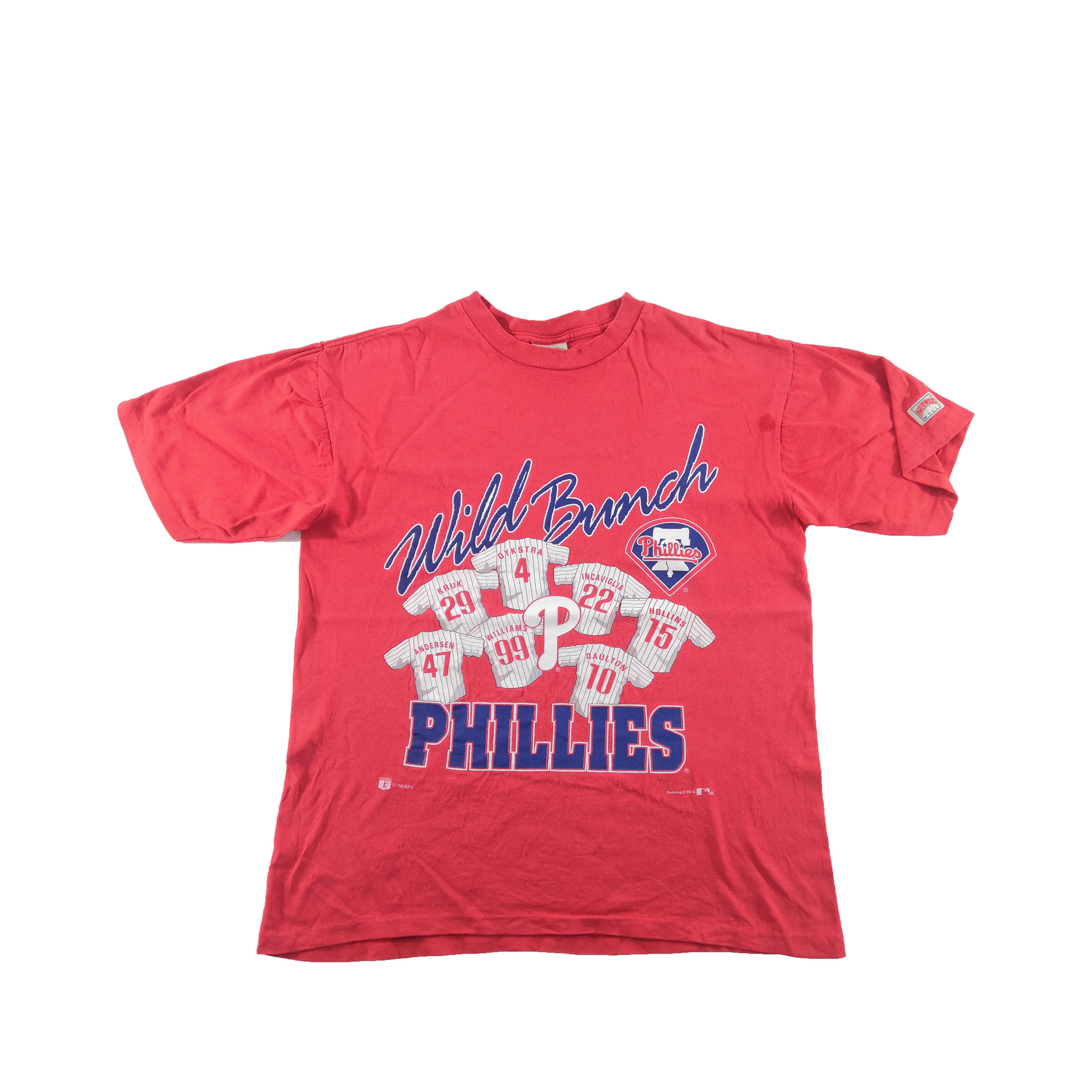 MLB Vintage Wild Bunch Phillies T Shirt MLB MLBPA Tees 56789 Size US L / EU 52-54 / 3 - 1 Thumbnail