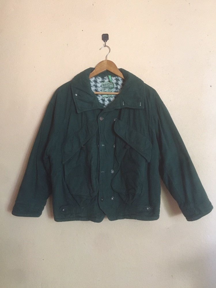 URGENT SALE‼️Rare C.X field sherpa jacket multi pocket