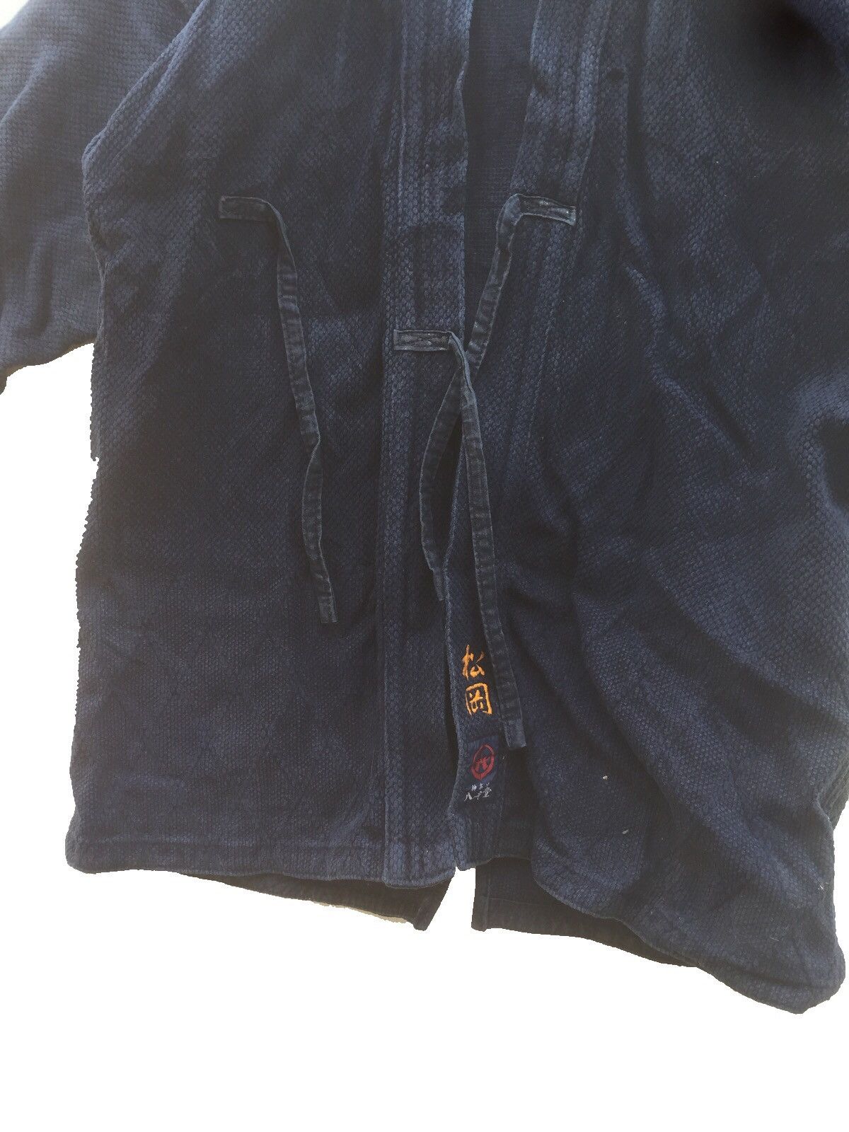 Indigo RARE VINTAGE 80s KIMONO INDIGO BLUE DENIM Size US M / EU 48-50 / 2 - 11 Thumbnail