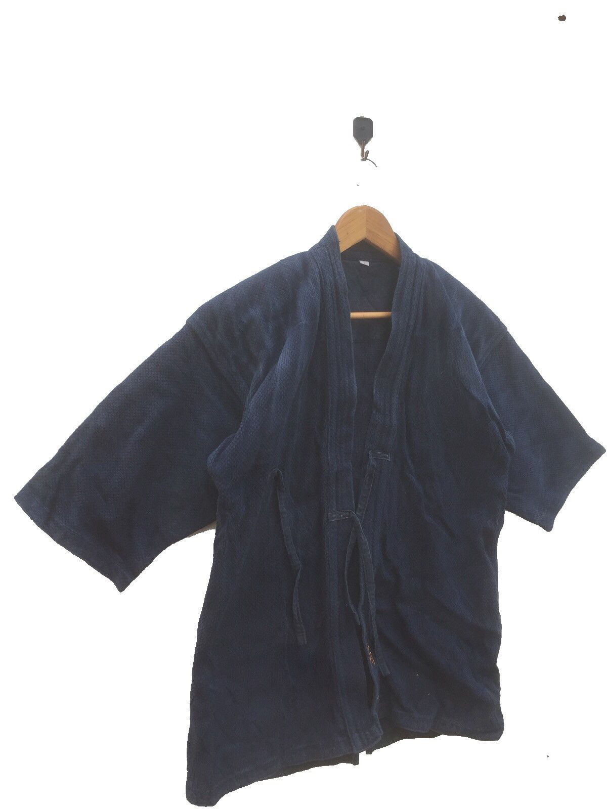Indigo RARE VINTAGE 80s KIMONO INDIGO BLUE DENIM Size US M / EU 48-50 / 2 - 6 Thumbnail