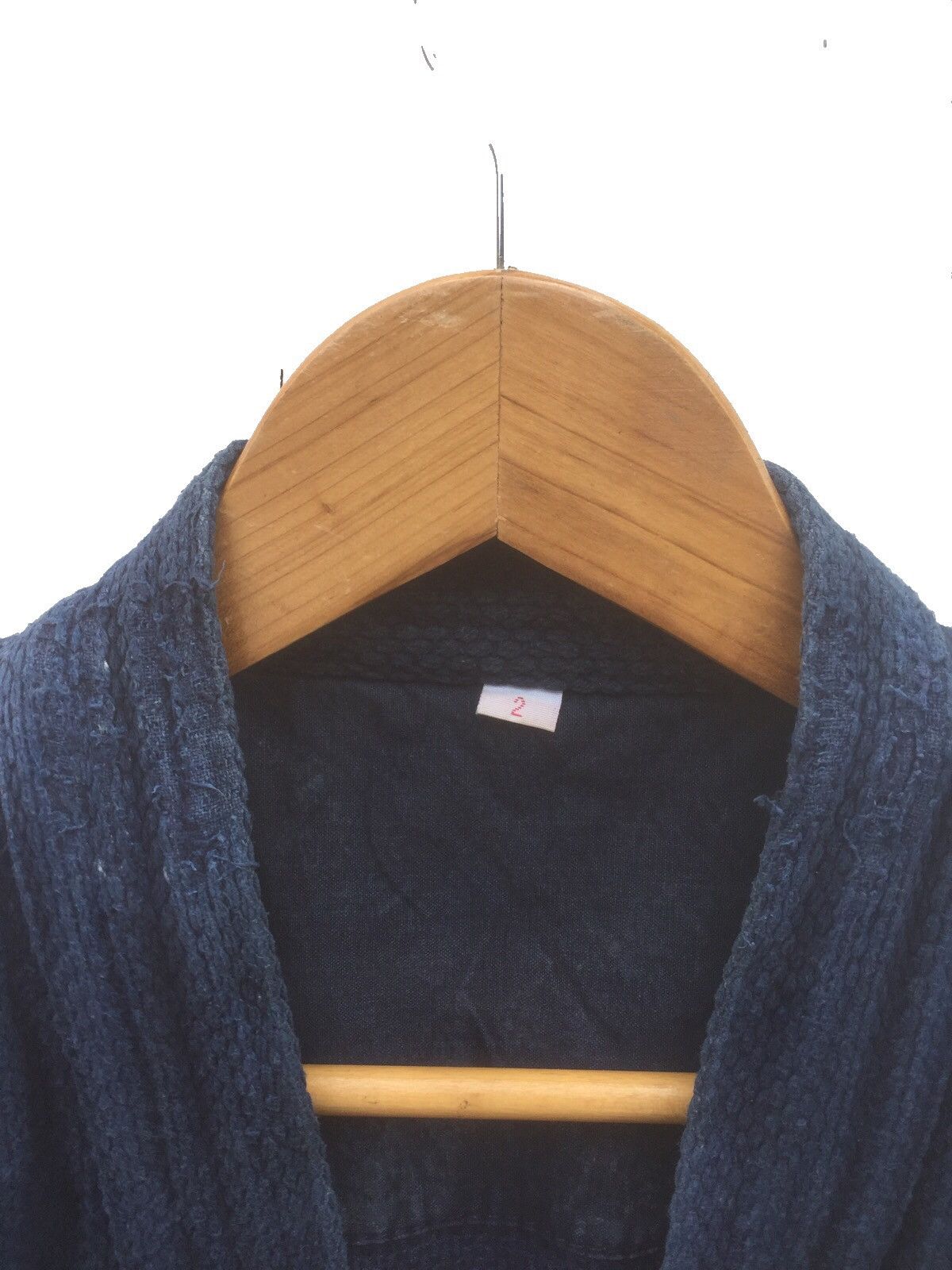 Indigo RARE VINTAGE 80s KIMONO INDIGO BLUE DENIM Size US M / EU 48-50 / 2 - 9 Thumbnail