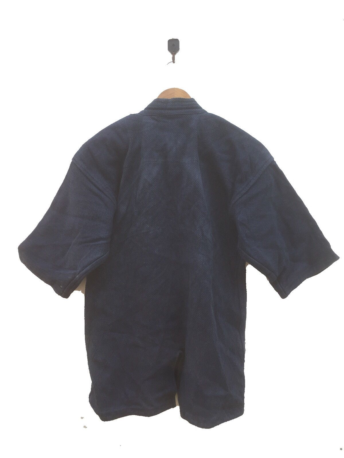 Indigo RARE VINTAGE 80s KIMONO INDIGO BLUE DENIM Size US M / EU 48-50 / 2 - 8 Thumbnail