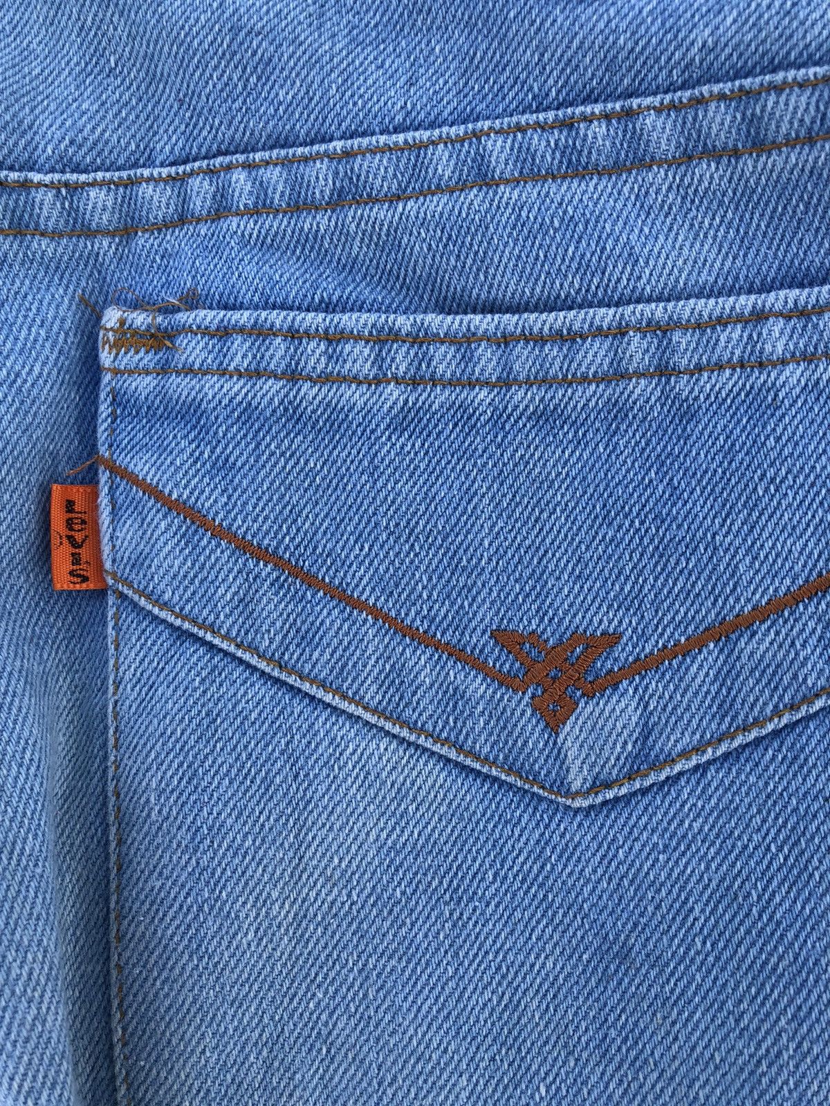 Levi's × Levi's Vintage Clothing × Vintage Vintage 80s Levis Oren Tag Flare Bell Bottom Jean Size US 33 - 13 Thumbnail