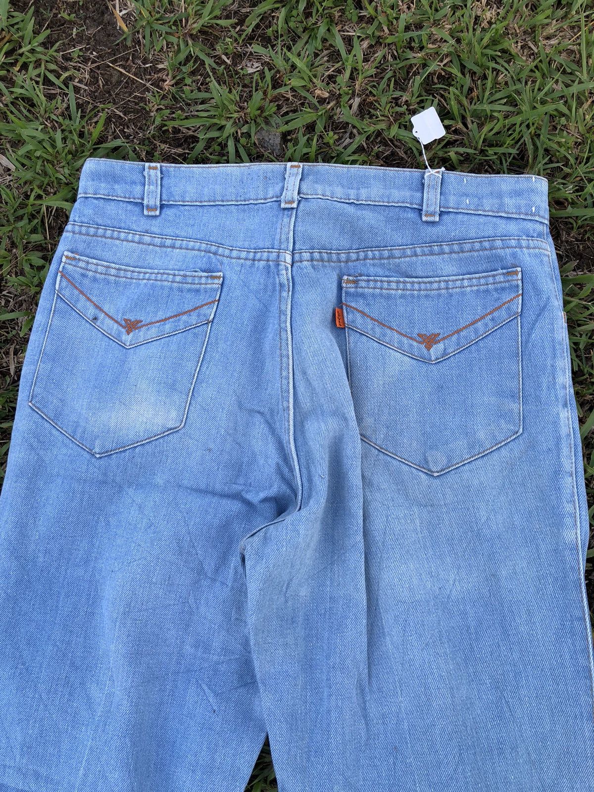 Levi's × Levi's Vintage Clothing × Vintage Vintage 80s Levis Oren Tag Flare Bell Bottom Jean Size US 33 - 5 Thumbnail