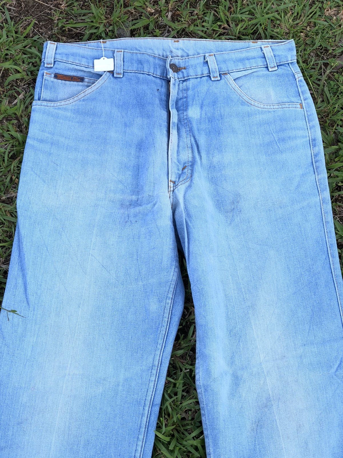 Levi's × Levi's Vintage Clothing × Vintage Vintage 80s Levis Oren Tag Flare Bell Bottom Jean Size US 33 - 4 Thumbnail